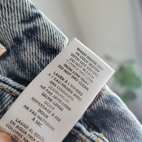 ✨️HP✨️NWT GOOD AMERICAN GOOD CLASSIC Distressed Jeans size 00/24 - Picture 13 of 15